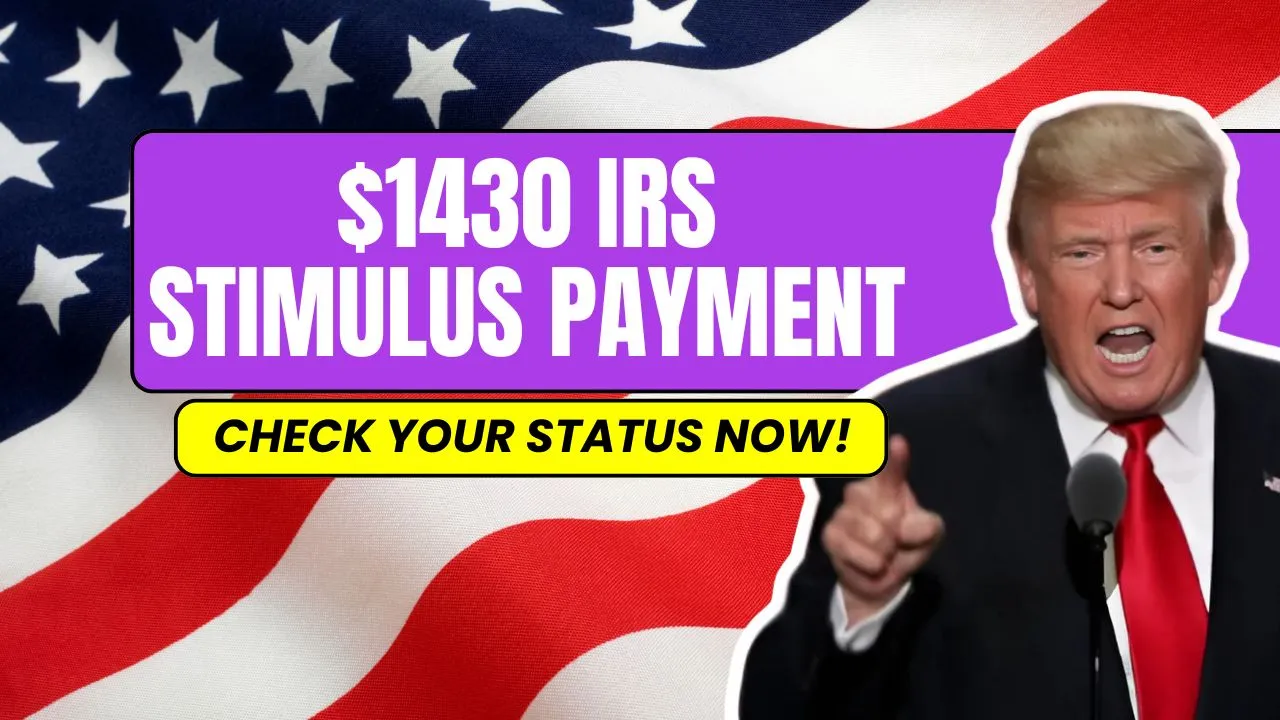$1430 IRS Stimulus Payment