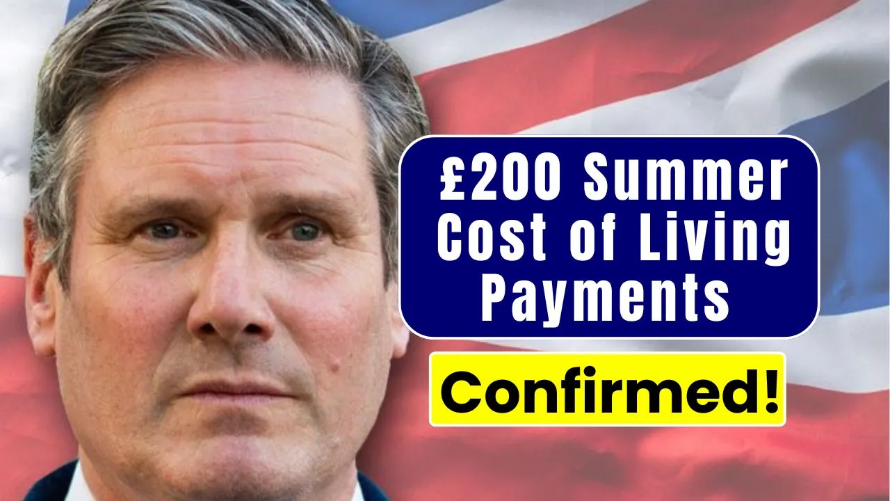 £200 Summer Cost of Living Payment