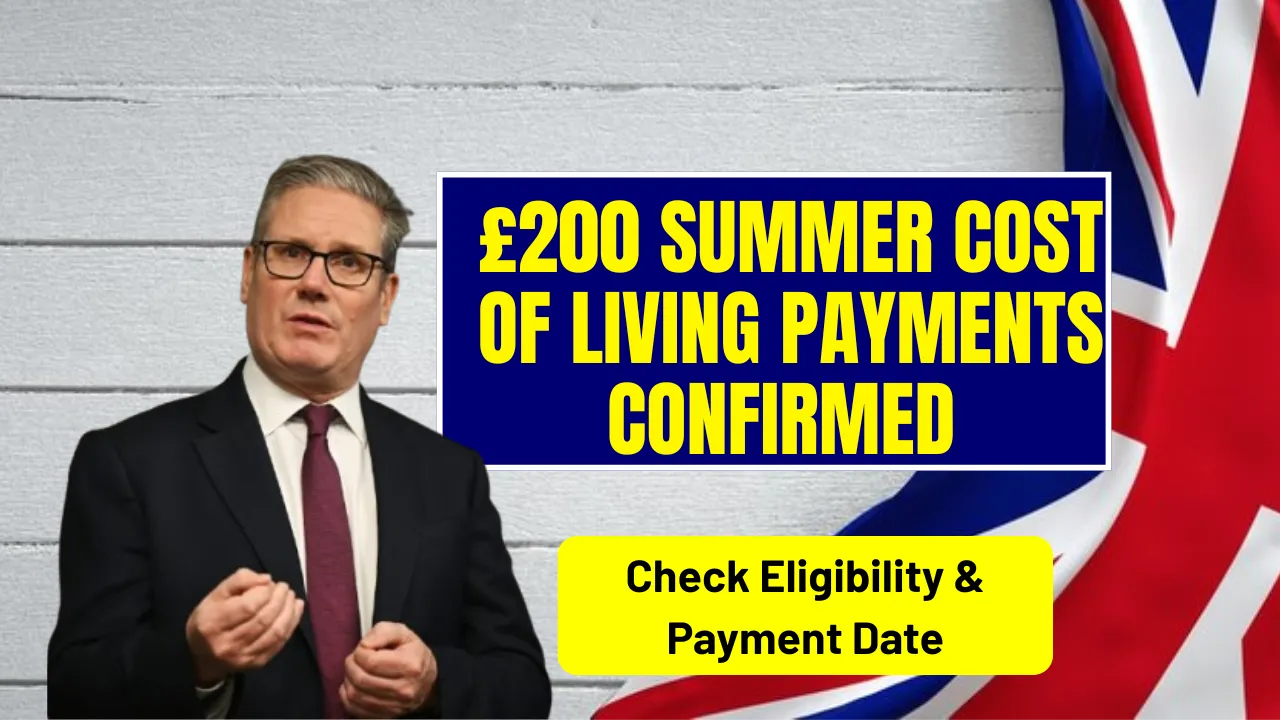 £200 Summer Cost of Living Payments Confirmed