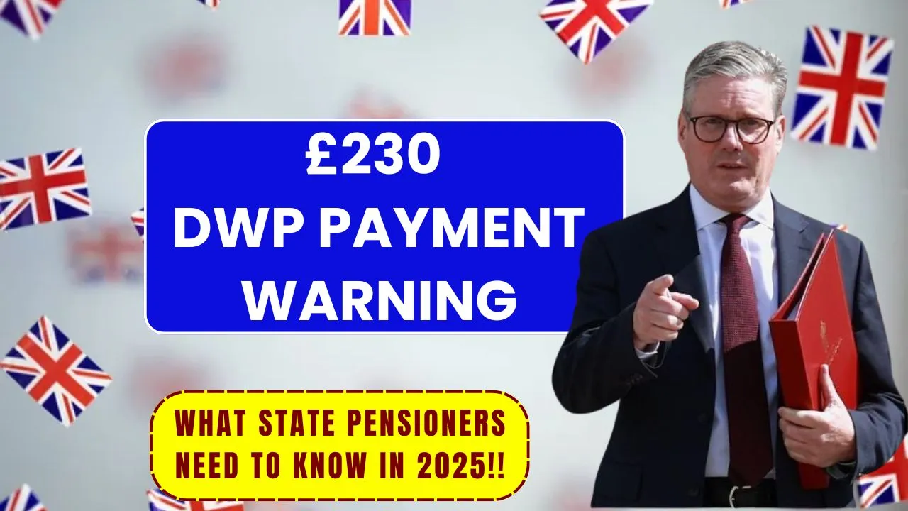 £230 DWP Payment Warning
