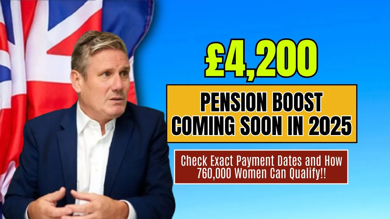 £4200 Pension Boost 2025