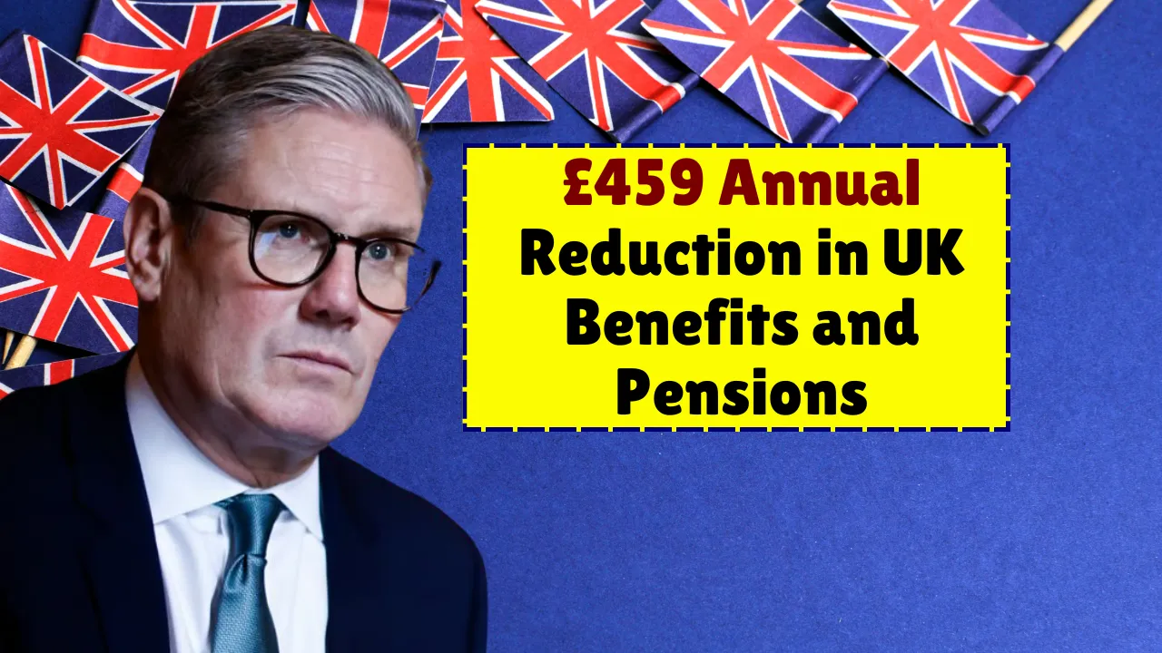 £459 Annual Reduction in UK Benefits & Pensions