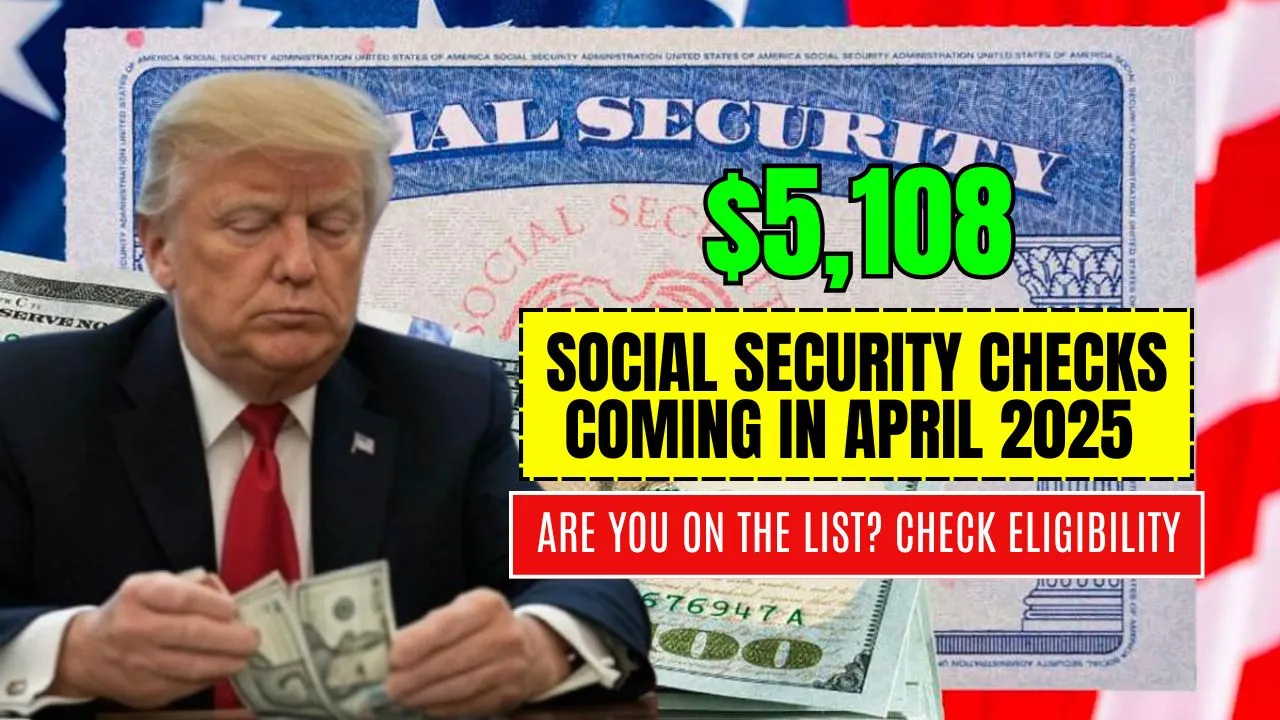 $5108 Social Security Checks