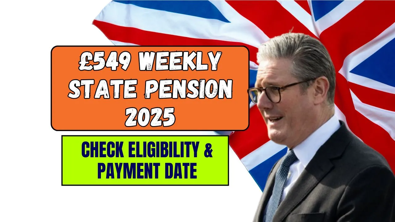 £549 Weekly State Pension 2025