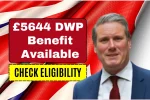 £5644 DWP Benefit Available