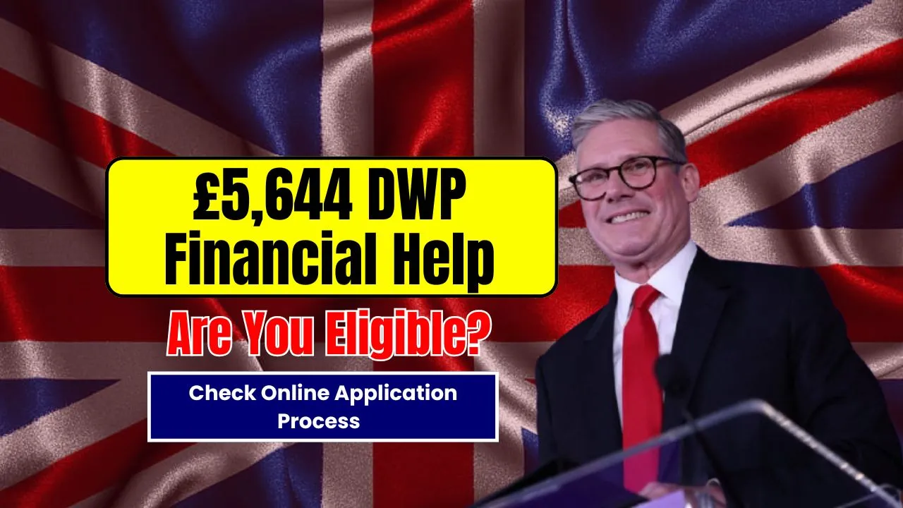 £5644 DWP Financial Help