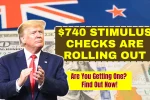 $740 Stimulus Checks Are Rolling Out