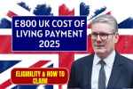 £800 UK Cost of Living Payment 2025