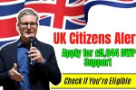 Apply for £5,644 DWP Support