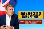 DWP £299 Cost of Living Payment