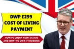 DWP £299 Cost of Living Payment