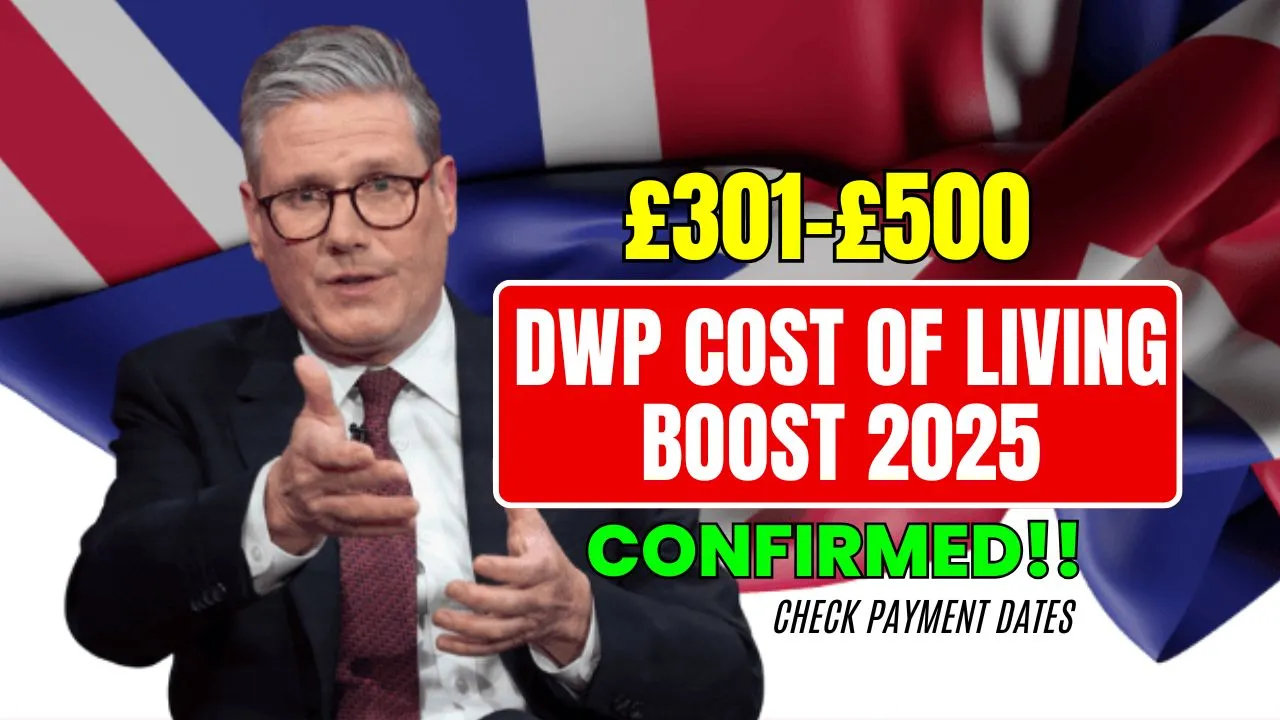 DWP Cost of Living Boost 2025