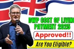 DWP Cost of Living Payment 2025