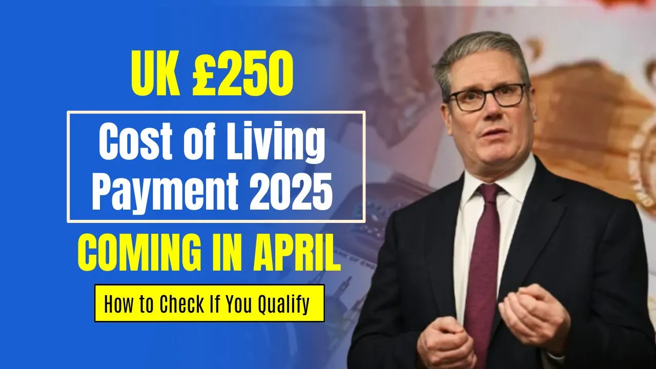 UK £250 Cost of Living Payment
