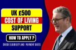 UK £500 Cost of Living Support 2025