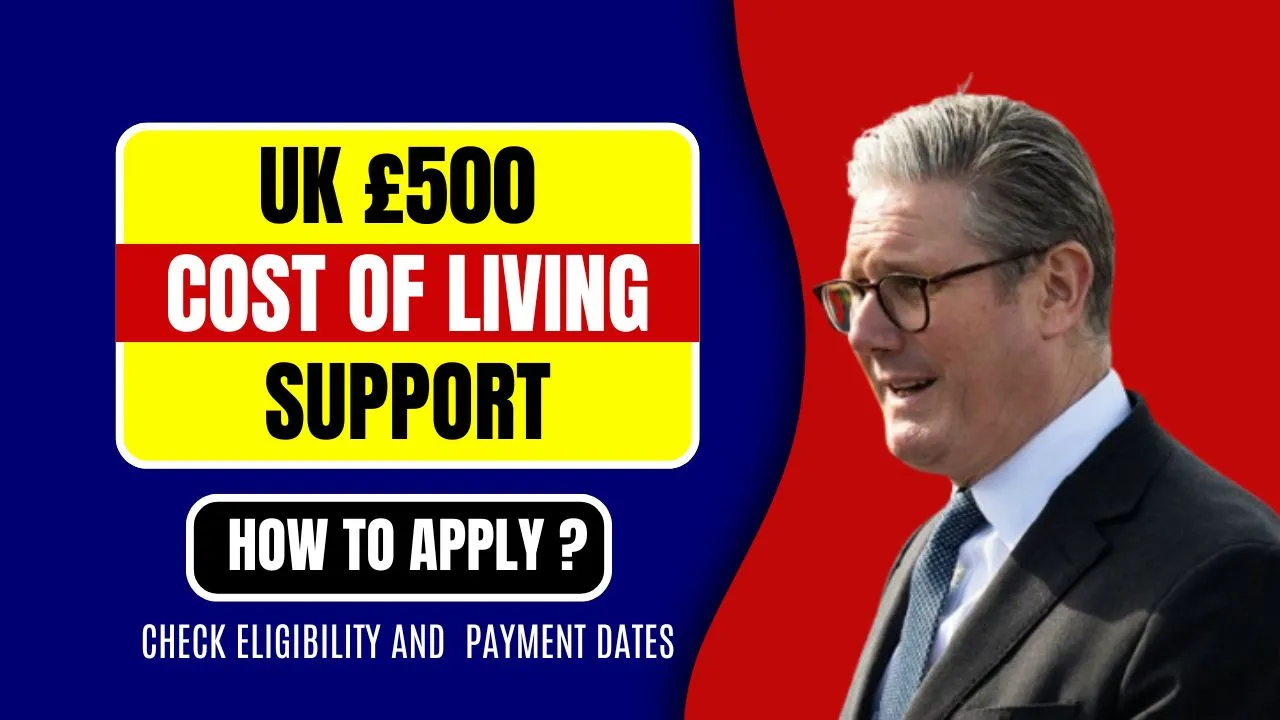 UK £500 Cost of Living Support 2025