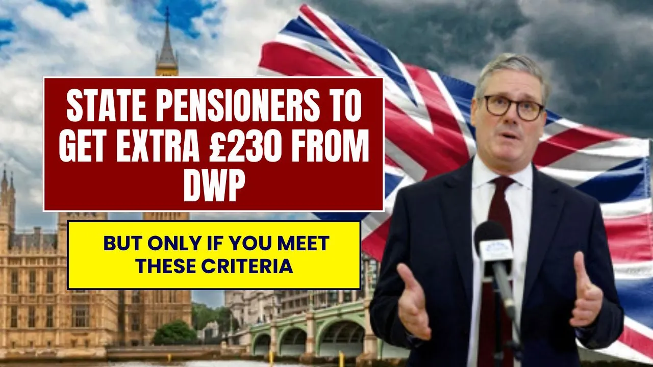 £230 DWP Payment for Pensioners