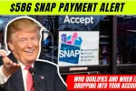 $586 SNAP Payment