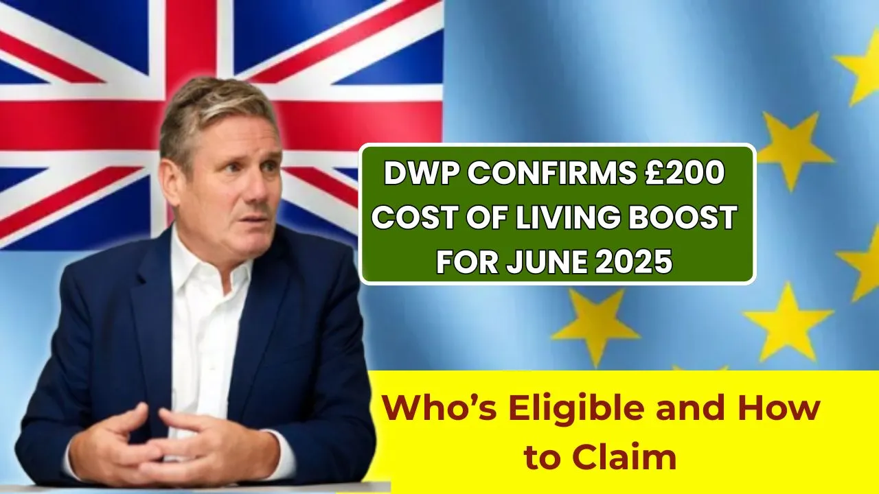 DWP £200 Cost of Living Boost