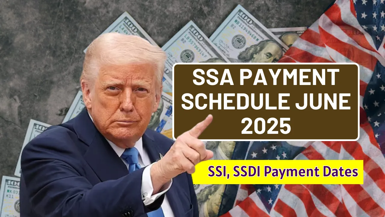 SSA Payment Schedule June 2025