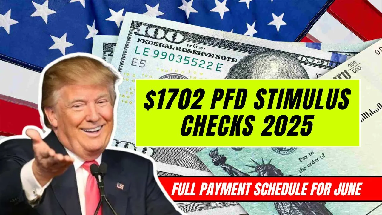 $1702 PFD Stimulus Checks 2025