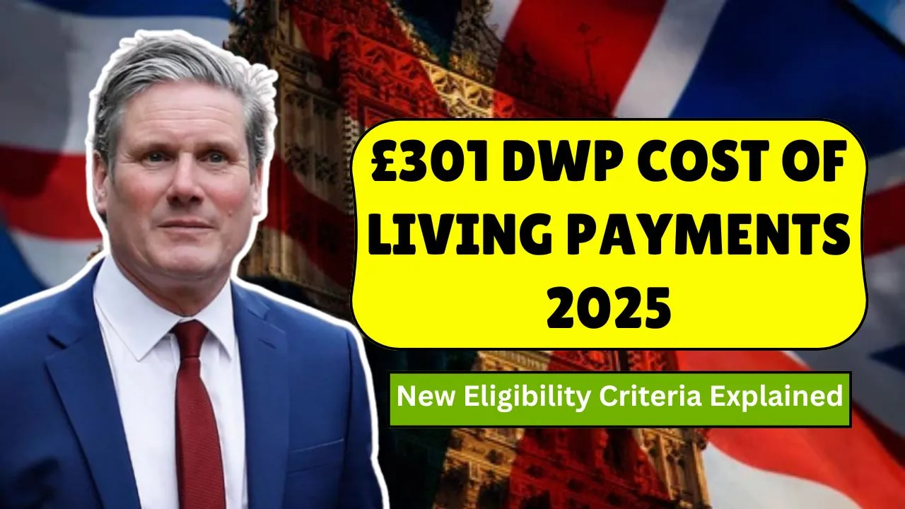 £301 DWP Cost of Living Payments