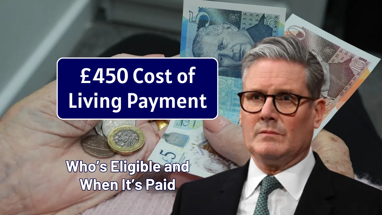 £450 Cost of Living Payment