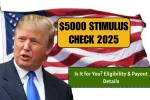 $5000 Stimulus Check 2025