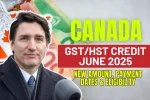 Canada GST/HST Credit June 2025