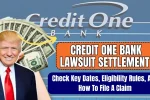Credit One Bank Lawsuit Settlement