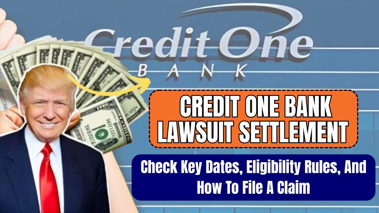 Credit One Bank Lawsuit Settlement