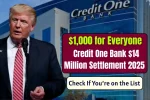 Credit One Bank Settlement 2025