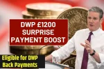 DWP £1200 Surprise Payment Boost