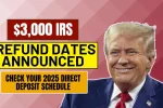 IRS $3000 Refund 2025