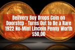 Rare 1922 No-Mint Lincoln Penny